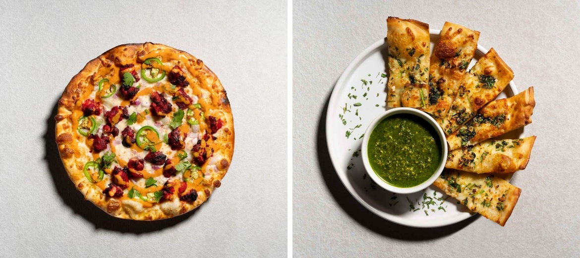 Naan Pizza Co. Menu